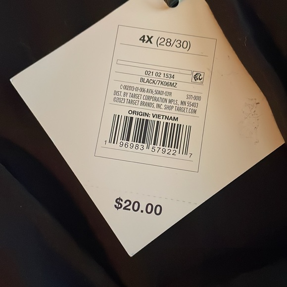 NWTS! Ava and Viv V- neck twist top with cap sleeves. - Picture 7 of 8